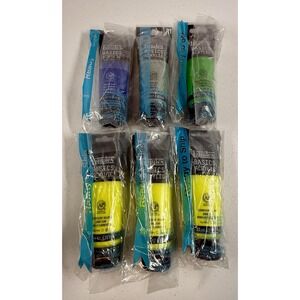*BRAND NEW* Lot Of 6 Liquitex BASICS Acrylic 4 oz Paint Neon Yellow Green Blue